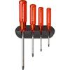 screwdriver set 4-pc PH in wall holder Classic